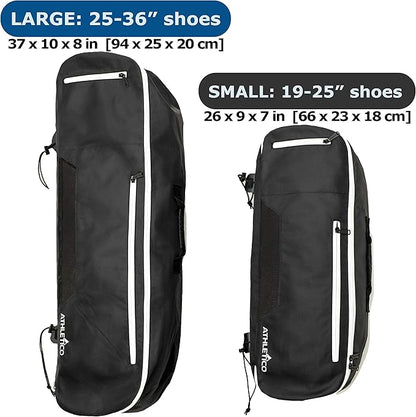 Athletico Snowshoe Bag - Snow Shoe Backpack For Carrying, Packing, and Storing Snowshoes