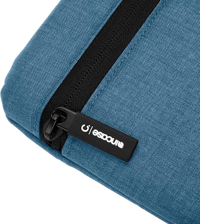 Incase 13-inch Laptop Carry Zip Sleeve - Sea Blue, Polyester, Protecting Laptops During Travel or Transport, Cover for Laptops (Sea Blue)