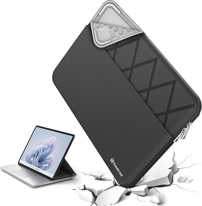 Smatree Laptop Sleeve for 13.8 inch Microsoft Surface Laptop 7 Copilot+PC,Case with Accessory Pocket,YKK Zipper,Patented Shockproof Design(E409)