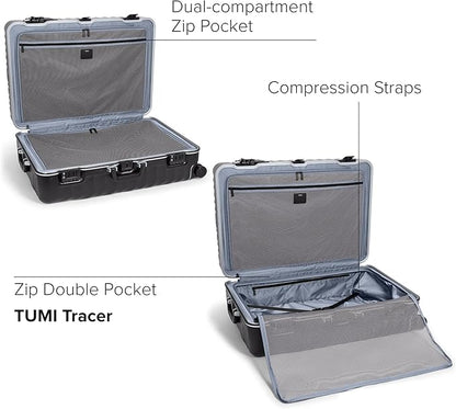TUMI 19 Degree Frame Extended Trip 4 Wheel Packing Case - Lightweight Suitcase - Hard Shell Luggage - 30.0" X 20.5" X 11.0" - Black Texture