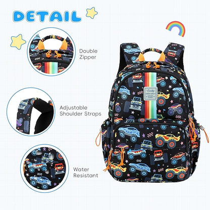 CAMTOP Preschool Backpack for Kids Boys Girls Toddler Backpack Kindergarten School Bookbags for Age 3-8