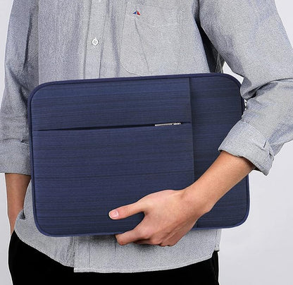 Lacdo Chromebook Case 11 Inch Laptop Sleeve for 11 Inch Acer HP Lenovo Dell Samsung ASUS Chromebook Spin 3 11, 13 inch New Surface Pro 11 Copilot+PC / 10 9 8 X, 11.6" MacBook Air Computer Bag, Blue
