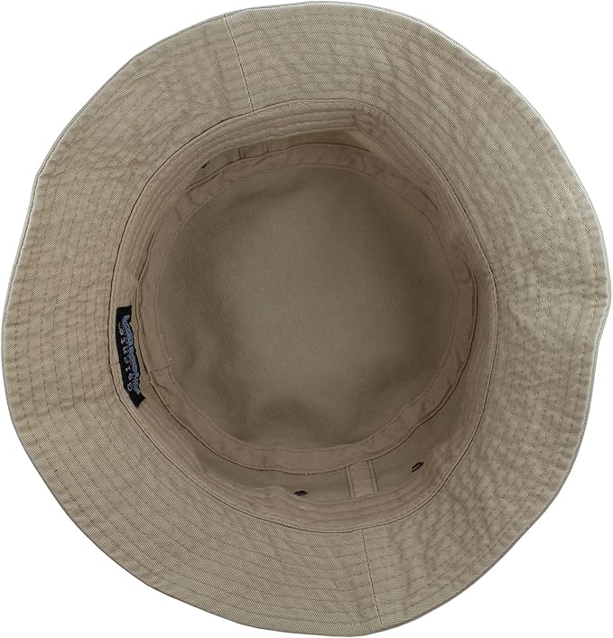 Gelante Solid Color 100% Cotton Bucket Hat for Women and Men Packable Travel Summer Beach Hat