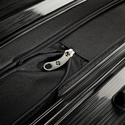 Samsonite Winfield 2 Hardside Expandable Luggage with Spinner Wheels, Charcoal, Checked-Medium 24-Inch