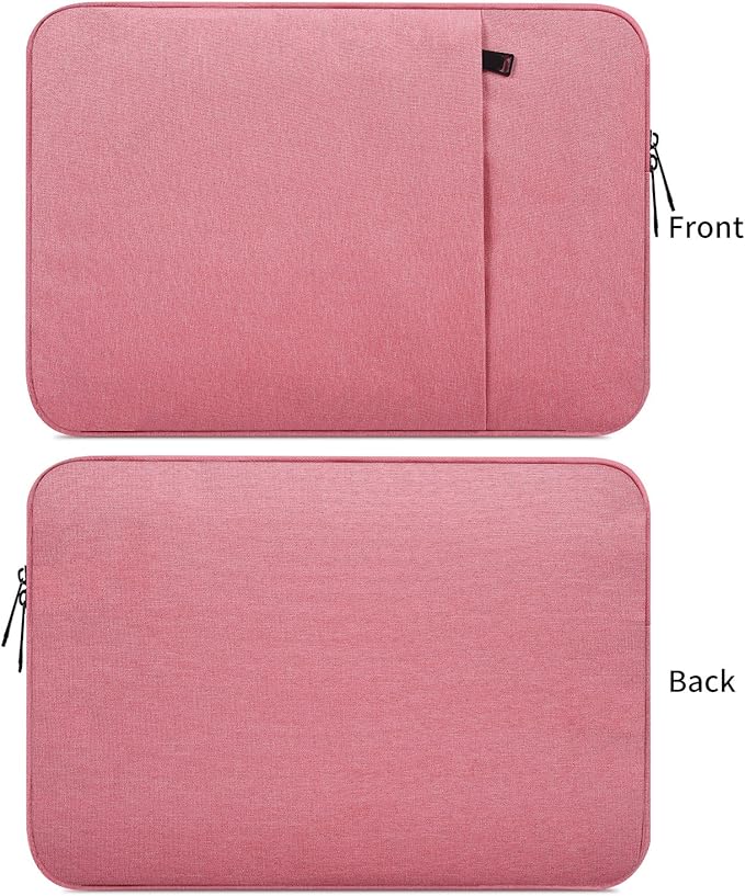 17.3 Inch Laptop Case Sleeve for Dell Inspiron 17/Dell G3 G7 17.3, HP Envy 17/Pavilion 17, Lenovo ideapad 17, Acer Predator 17, MSI GS75, 17.3 inch Computer Carrying Bag -Pink