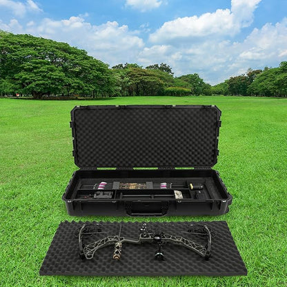 SKB Hard Protective Storage Case, Foam, Wheels for Equipment, iSeries 47" x 19" x 8", Dark Gray