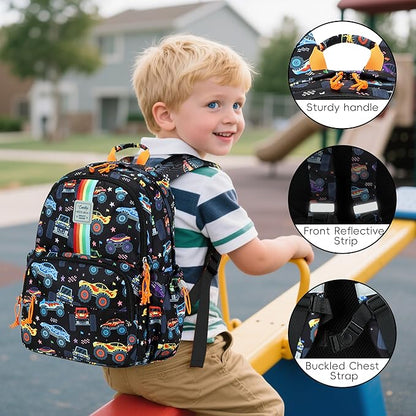 CAMTOP Preschool Backpack for Kids Boys Girls Toddler Backpack Kindergarten School Bookbags for Age 3-8