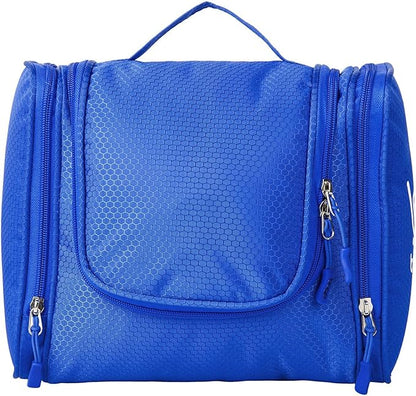 Bago Travel Toiletry Bag for Women and Men - Large Waterproof Hanging Large Toiletry Bag for Bathroom and Travel Bag for Toiletries Organizer - Makeup Bag (DeepBlue)