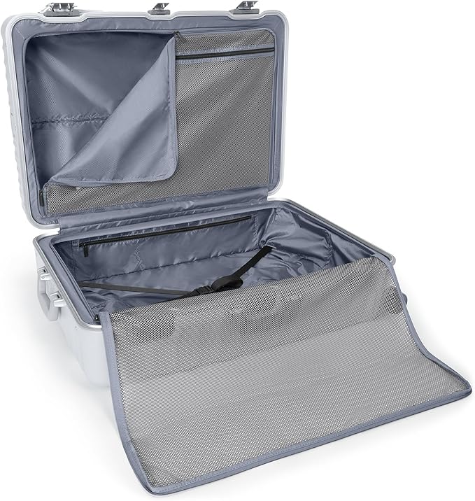TUMI 19 Degree Frame Extended Trip 4 Wheel Packing Case - Lightweight Suitcase - Hard Shell Luggage - 30.0" X 20.5" X 11.0" - Pearl Grey Texture