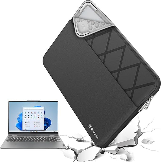 Smatree 15.6 inch Laptop Sleeve for Lenovo ThinkPad E15 Gen 4 Laptop Bag with Accessory Pocket, YKK Zipper, Patented Shockproof Design (E602)