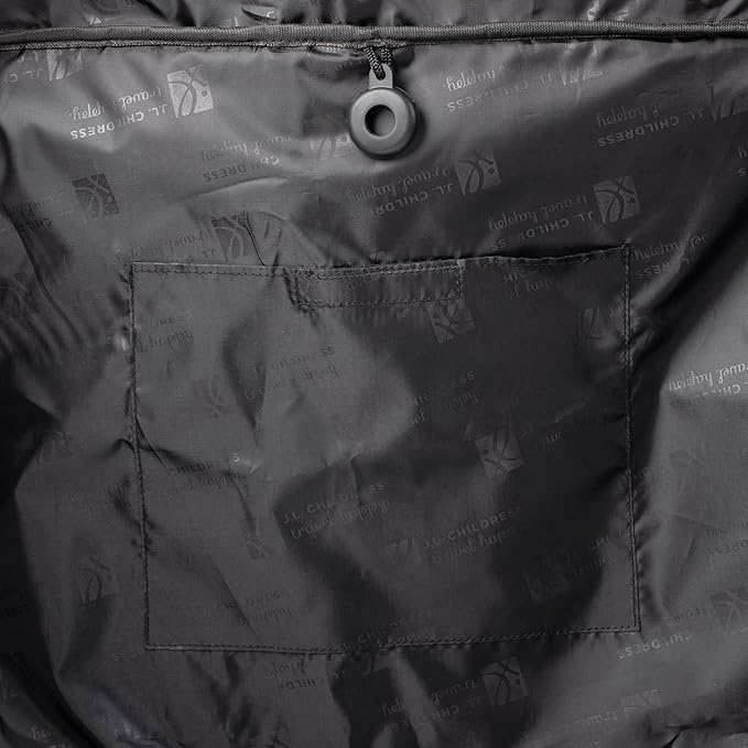 J.L. Childress Universal Stroller Travel Bag for Airplane - Fits Most Baby Strollers, Flying Essentials, Airport Accessories for Gate or Luggage Check, ID Card, AirTag Compatible - Large, Unpadded