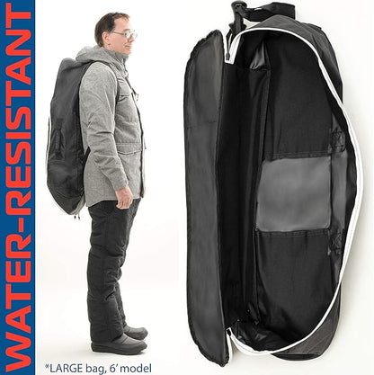 Athletico Snowshoe Bag - Snow Shoe Backpack For Carrying, Packing, and Storing Snowshoes