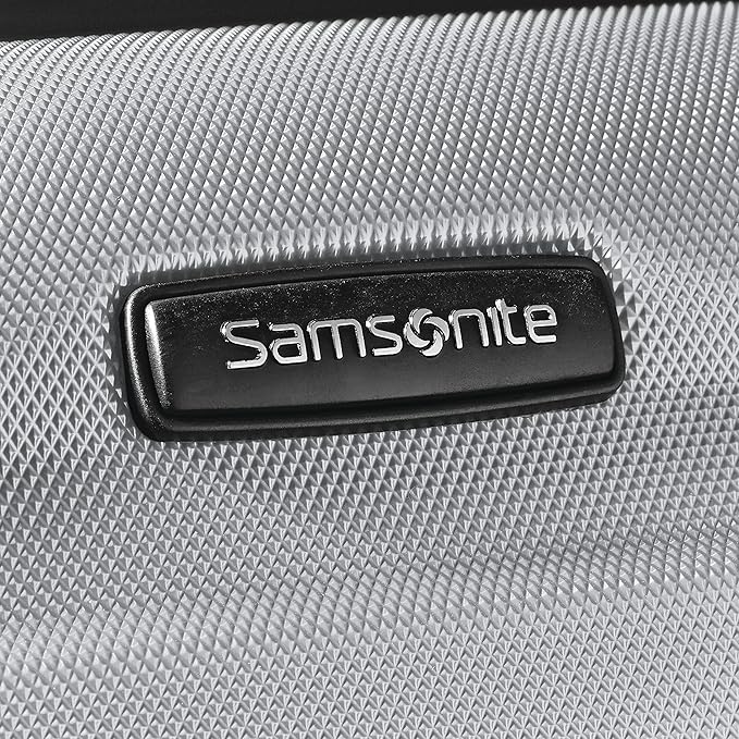 Samsonite Omni PC Hardside Expandable Luggage with Spinner Wheels, Silver, Carry-On 20-Inch