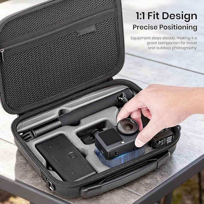 STARTRC PHOTO Action 6 Carrying Case for DJI Osmo Action 6 Camera Accessories Hard Shell Bag Travel Case