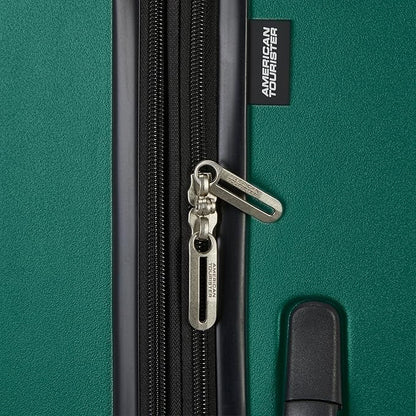 American Tourister Westridge Hardshell Luggage Set - 3 Piece Set - 20" Carry-On, 24” & 28” Checked Luggage Set with 360° Spinner Wheels - Expandable Suitcases for Extended Travel - Malachite Green