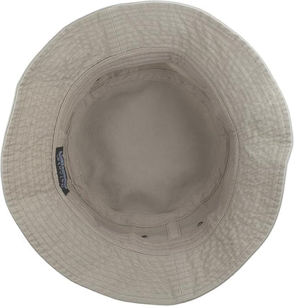 Gelante Solid Color 100% Cotton Bucket Hat for Women and Men Packable Travel Summer Beach Hat
