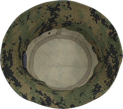 Gelante Solid Color 100% Cotton Bucket Hat for Women and Men Packable Travel Summer Beach Hat