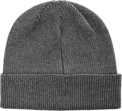 Cole Haan Men's Heritage Rib Cuff Wool Beanie Hat, One Size