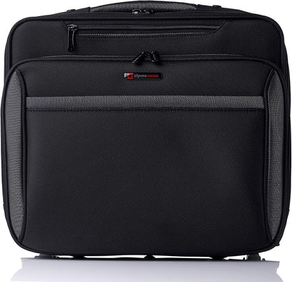 Alpine Swiss Rolling Laptop Briefcase Wheeled Overnight Carry on Bag Up to 15.6 Inches Notebook - Carries Legal Size Files