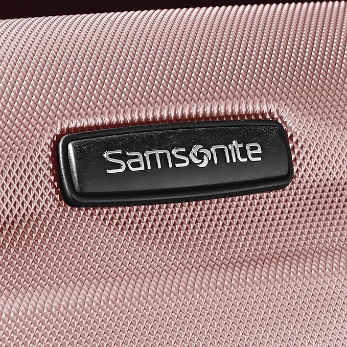 Samsonite Omni PC Hardside Expandable Luggage with Spinner Wheels, Carry-On 20-Inch, Pink
