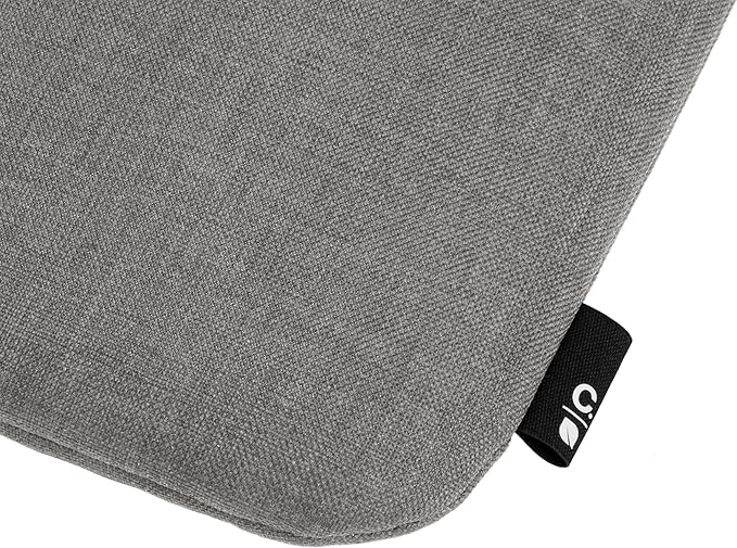 Incase 13-inch Laptop Carry Zip Sleeve - Sea Blue, Polyester, Protecting Laptops During Travel or Transport, Cover for Laptops (Cement Gray)