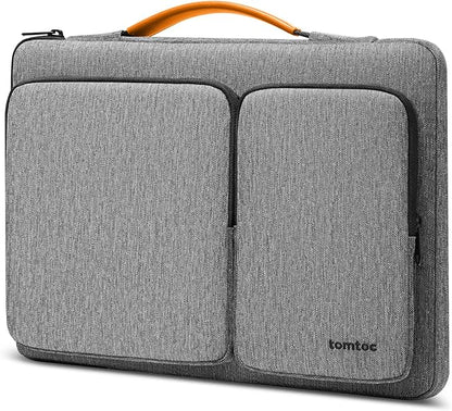 tomtoc 360 Protective Laptop Case for 13-inch New 2025 MacBook Air M4/A3240, M3/A3113, M2/A2681, M1/A2337, 13 in MacBook Pro M2/M1, 13-in Surface Pro 11th AI PC, Water-Resistant Carrying Bag