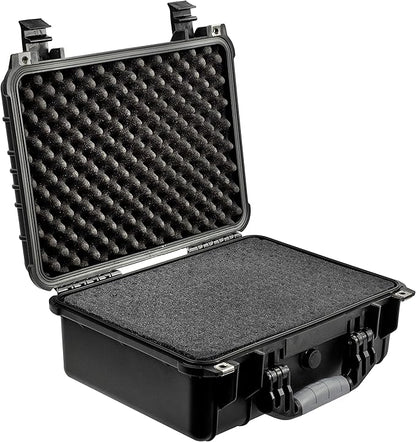 Eylar Standard 16" Gear, Equipment, Hard Camera Case Waterproof with Foam TSA Standards