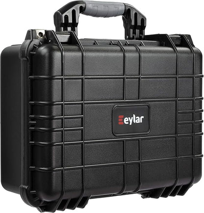 Eylar Standard 16" Gear, Equipment, Hard Camera Case Waterproof with Foam TSA Standards