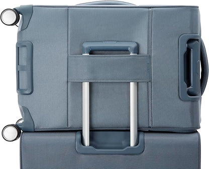 Samsonite UpLIFT Lightweight Softside Carry-On Luggage with Spinner Wheels - Expandable - Airline-Approved, Polyester Soft Suitcase for Ultra Light Travel - Elemental Blue