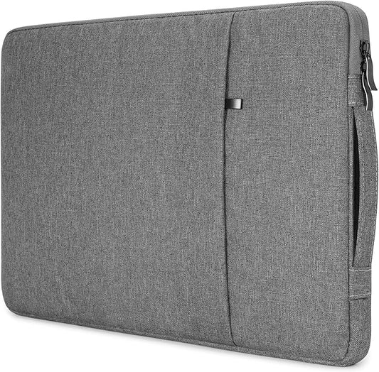 NIDOO 15-15.6 inch Laptop Sleeve Case Protective Computer Cover for 15" MacBook Air M2 2023/16" MacBook Pro MAX M1 M2 / 15" Surface Book 3 2/15.6" Lenovo Yoga 7i / IdeaPad Gaming 3i / HP Handle