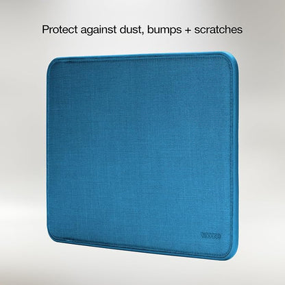Incase ICON Sleeve with Woolenex - MacBook Air 13 inch M1, 2020, 2019, 2018 & MacBook Pro 13 inch 2019, 2018, 2017, 2016 Case - Fitted MacBook Case, Laptop Sleeve, Hard Cover, Durable (Boutique Blue)
