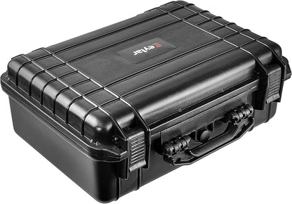Eylar 18.5 inch Protective Gear, Camera, Tools, Equipment Hard Case Waterproof w/Foam Black
