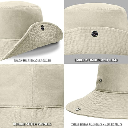 Timberland Snap Up Sun Hats for Women, Packable Bucket Hat, Wide Brim UV Protection for Outdoor Activities