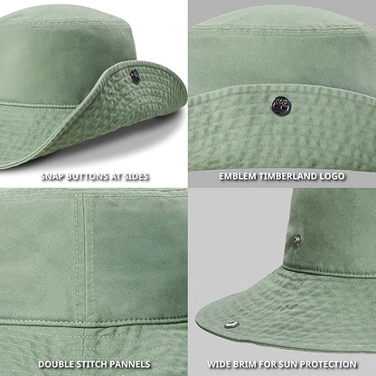 Timberland Snap Up Sun Hats for Women, Packable Bucket Hat, Wide Brim UV Protection for Outdoor Activities