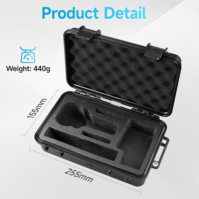 Carrying Case for Insta360 X5 X4 X3 Portable Waterproof Travel Hard Organizer Case With X5 X4 Fast Charge Hub Accessories Action Camera