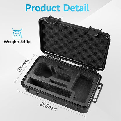 Carrying Case for Insta360 X5 X4 X3 Portable Waterproof Travel Hard Organizer Case With X5 X4 Fast Charge Hub Accessories Action Camera