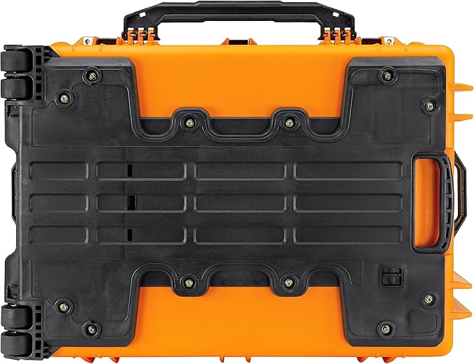 Eylar 31.5" X-Large Protective Roller Hard Case for Cameras, Drones, Tools, and AV Equipment with IP67 Waterproof, Shock Resistant, and Customizable Foam Inserts (Yellow)