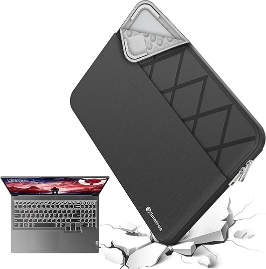Smatree Laptop Sleeve for 14 inch Lenovo Slim 9i, Case with Accessory Pocket, YKK Zipper, Patented Super-Corner Design (E459)