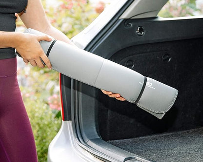 Gorla Gear Gray Premium Universal Fit Waterproof Stain Resistant Grey Car Seat Cover Neoprene Non-Slip Bucket Seat Dog Sweat Proof Protector Save Your Leather Cloth Seats Van Truck Auto SUV Sedan