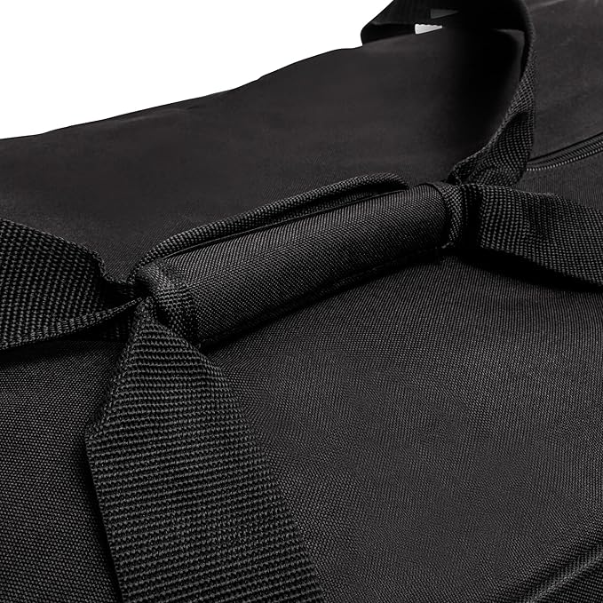 NHL National Hockey League 34-Inch Black Rolling Duffel Bag – Hockey Gear Bag with Wheels, Large Capacity Duffel Bag for Travel, Multi-Pocket Large Sports & Gym Equipment Bag