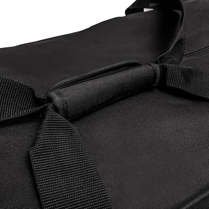 NHL National Hockey League 34-Inch Black Rolling Duffel Bag – Hockey Gear Bag with Wheels, Large Capacity Duffel Bag for Travel, Multi-Pocket Large Sports & Gym Equipment Bag