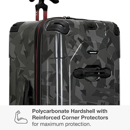 Traveler's Choice Maxporter II 30" Hardside Spinner Trunk Luggage, TSA Lock, Gray Camo