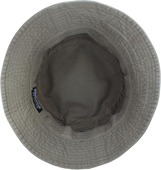 Gelante Solid Color 100% Cotton Bucket Hat for Women and Men Packable Travel Summer Beach Hat