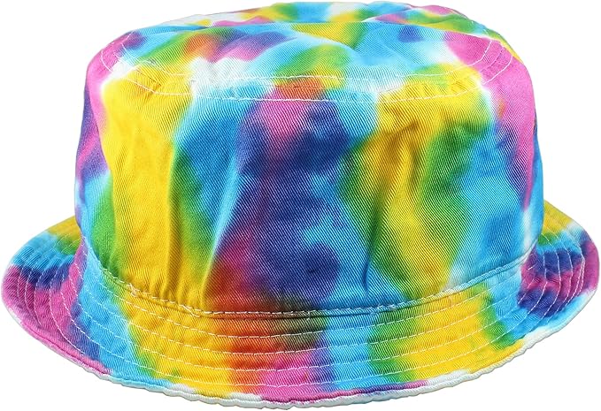 Gelante Solid Color 100% Cotton Bucket Hat for Women and Men Packable Travel Summer Beach Hat