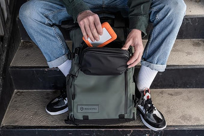 WANDRD PRVKE 21L, V3 Photography Bundle: Weather-Resistant Travel & Camera Backpack with Laptop Sleeve, Quick Side Access, Clamshell Opening – Ideal Photography & Travel Bag