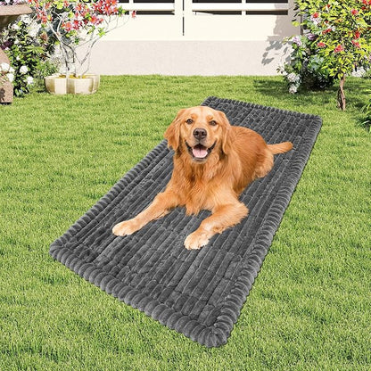 Dog Car Seat Covers for Back Seat, Dog Bed for Car, Car Seat Protector, Fit for Backseat Extenders, Non-Slip Soft Durable for Cars Trucks and SUVs(Grey,56x28.7 inch)