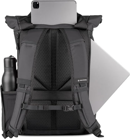 WANDRD All New PRVKE EDC Backpack: Everyday Carry Travel Backpack with Quick Laptop Access, Rolltop Expansion