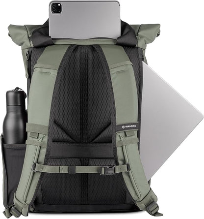 WANDRD All New PRVKE EDC Backpack: Everyday Carry Travel Backpack with Quick Laptop Access, Rolltop Expansion