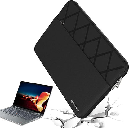 Smatree 13.5 inch Laptop Sleeve for Lenovo ThinkPad X1 Titanium Yoga 2 in 1 Laptop, 13 inch Lenovo Protective Computer Case with Accessory Pocket, YKK Zipper, Patented Super Corner Design (E432)