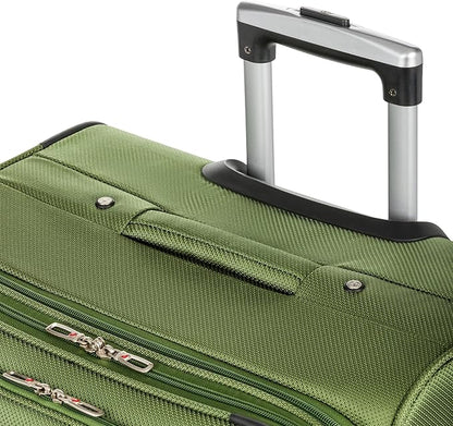 SwissGear Sion Softside Expandable Luggage with Spinner Wheels, Evergreen, 2-Piece Set (21/29)